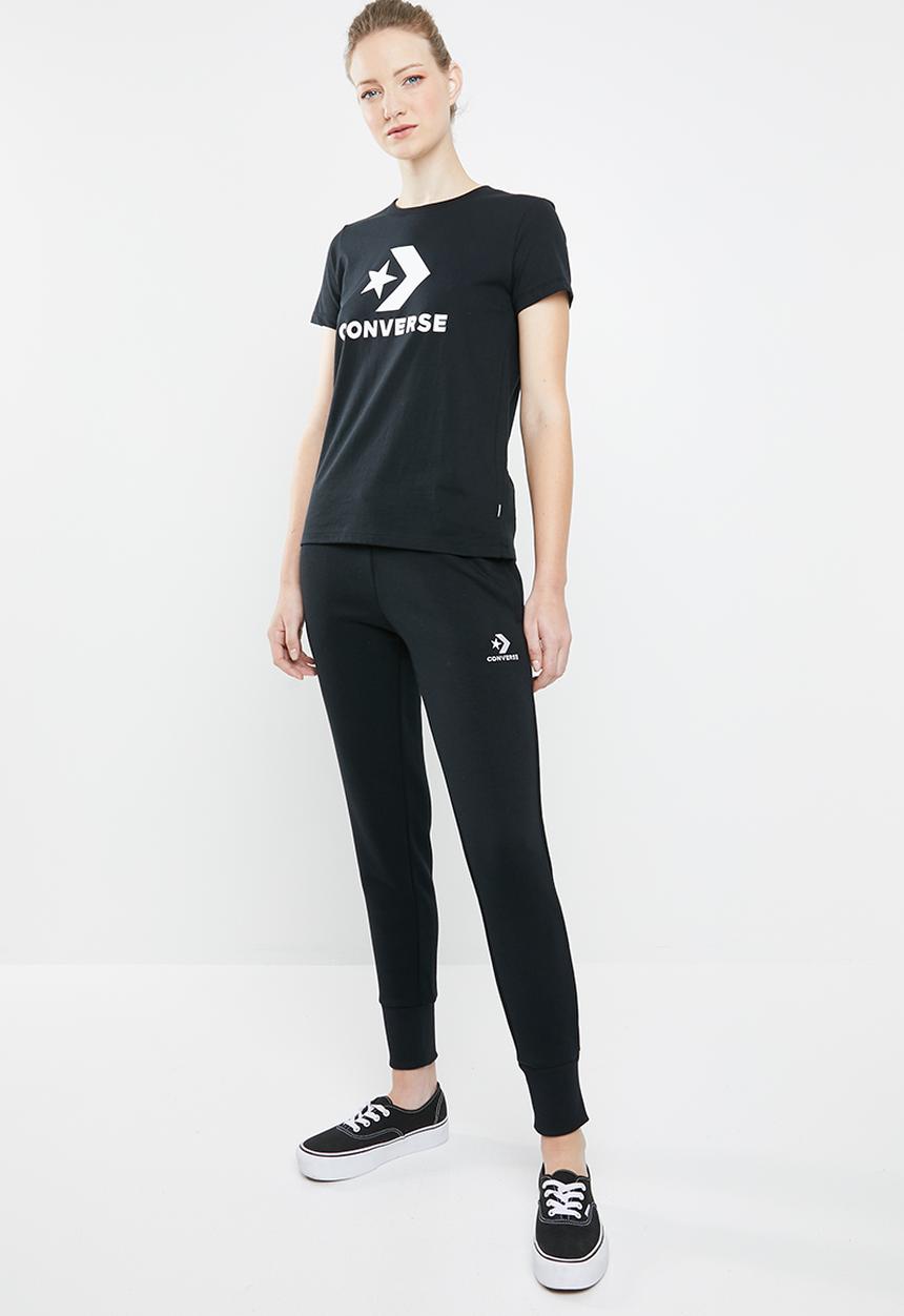 Converse - Star chevron core short sleeve tee - black