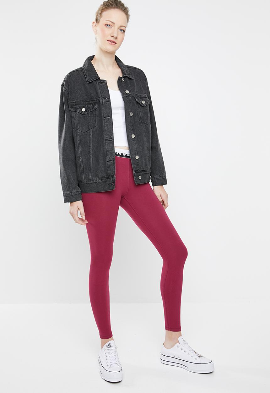 Converse - Converse wordmark legging - red