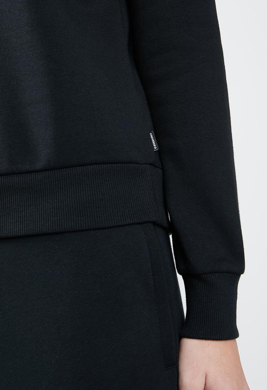 Converse - Converse star chevron crew - black