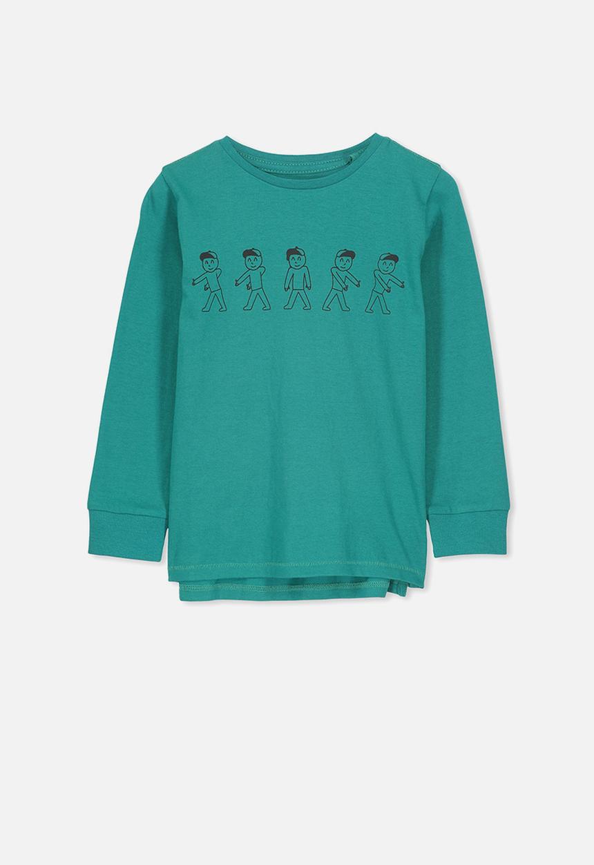 Cotton On - Tom long sleeve tee - green