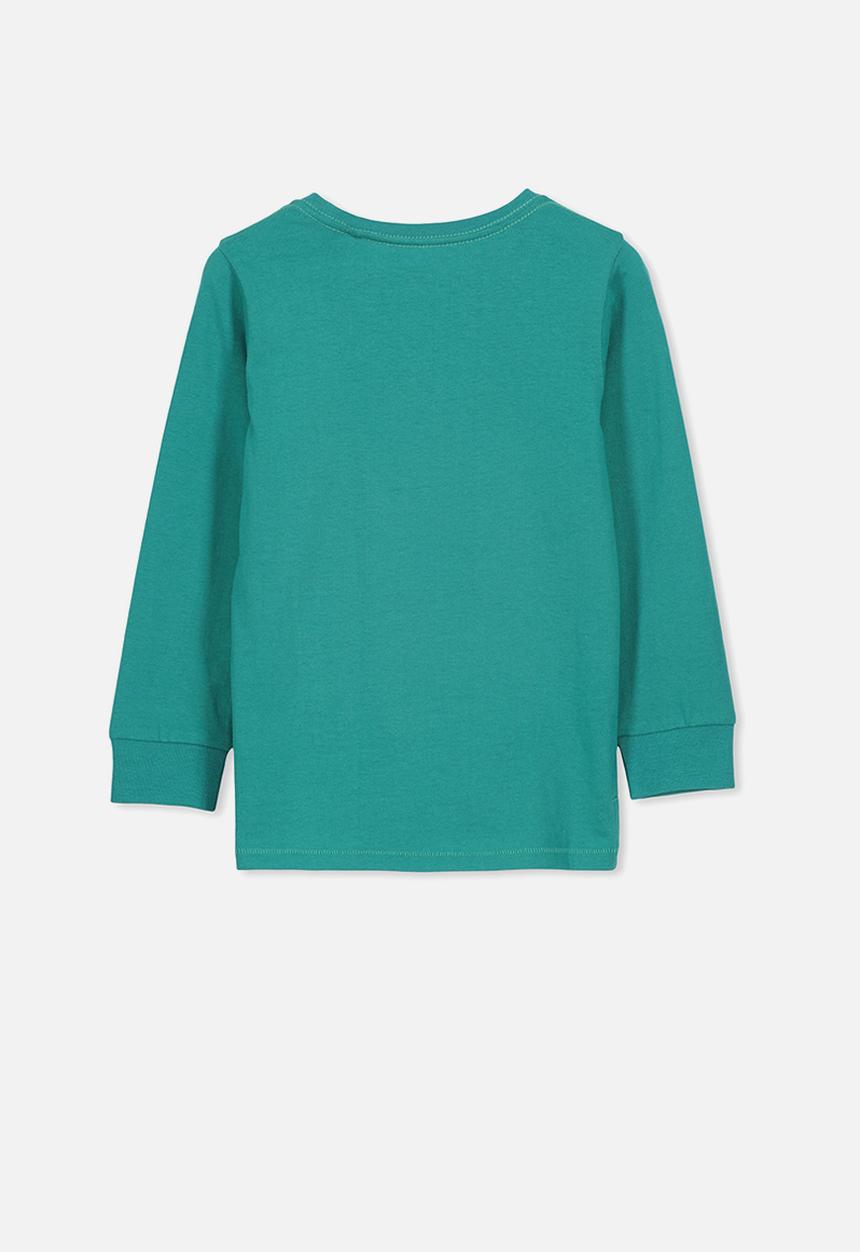 Cotton On - Tom long sleeve tee - green