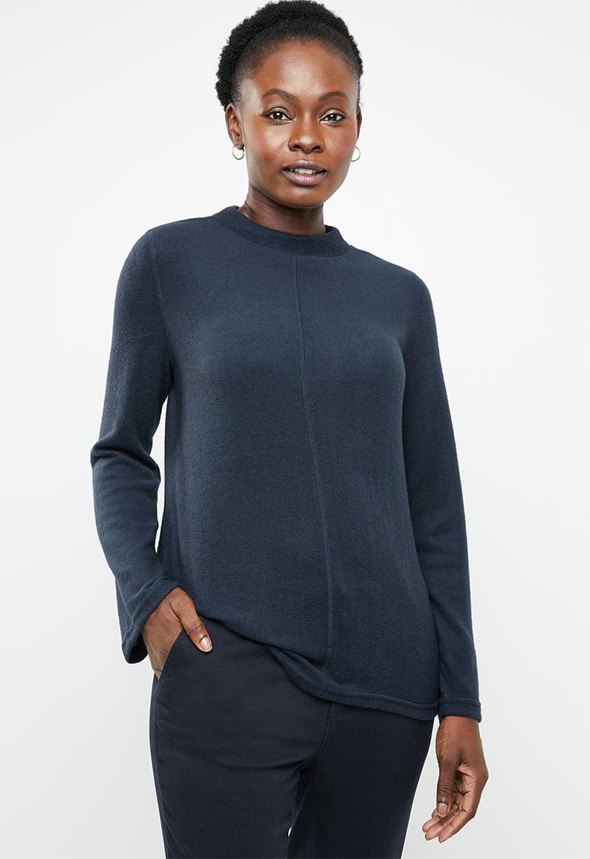 edit - Turtle neck sweater - navy