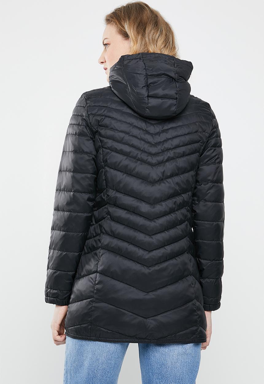 ONLY - Demi puffer coat - black