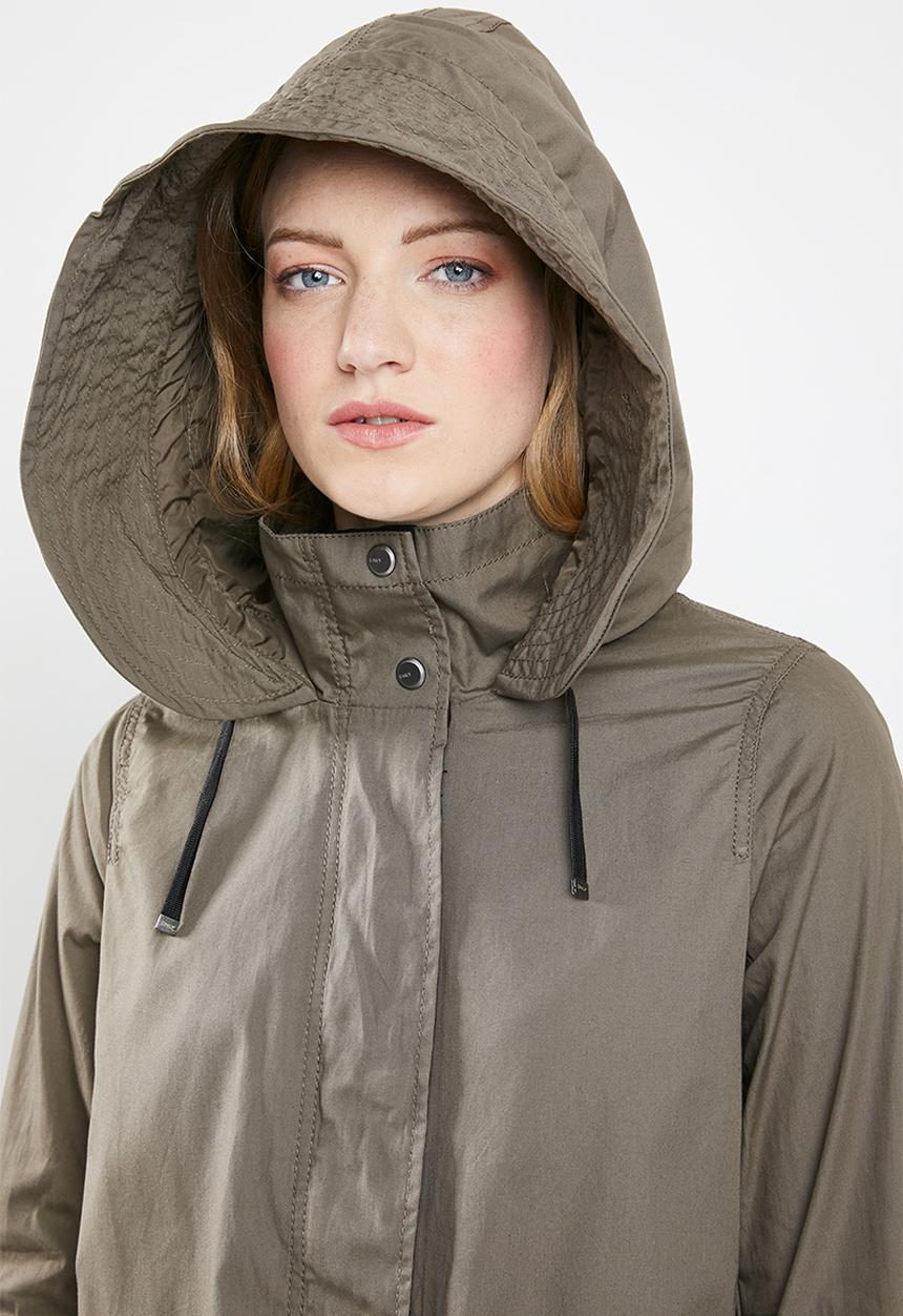 ONLY - Jessica long spring parka - taupe
