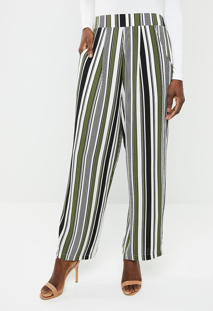 edit - Wide leg lounge pants - multi-colour