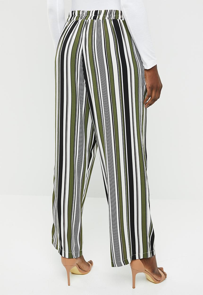 edit - Wide leg lounge pants - multi-colour