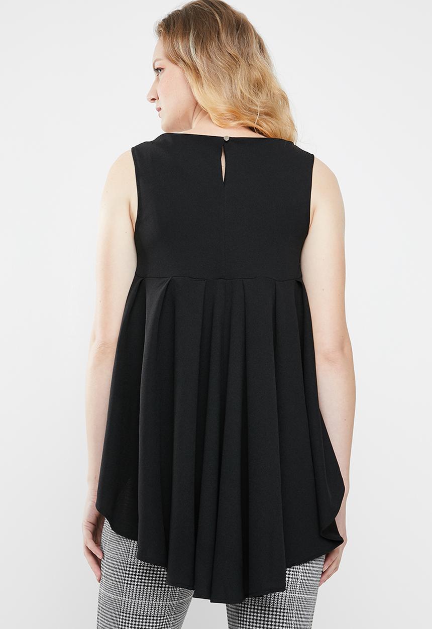 STYLE REPUBLIC - Hi-lo top - black