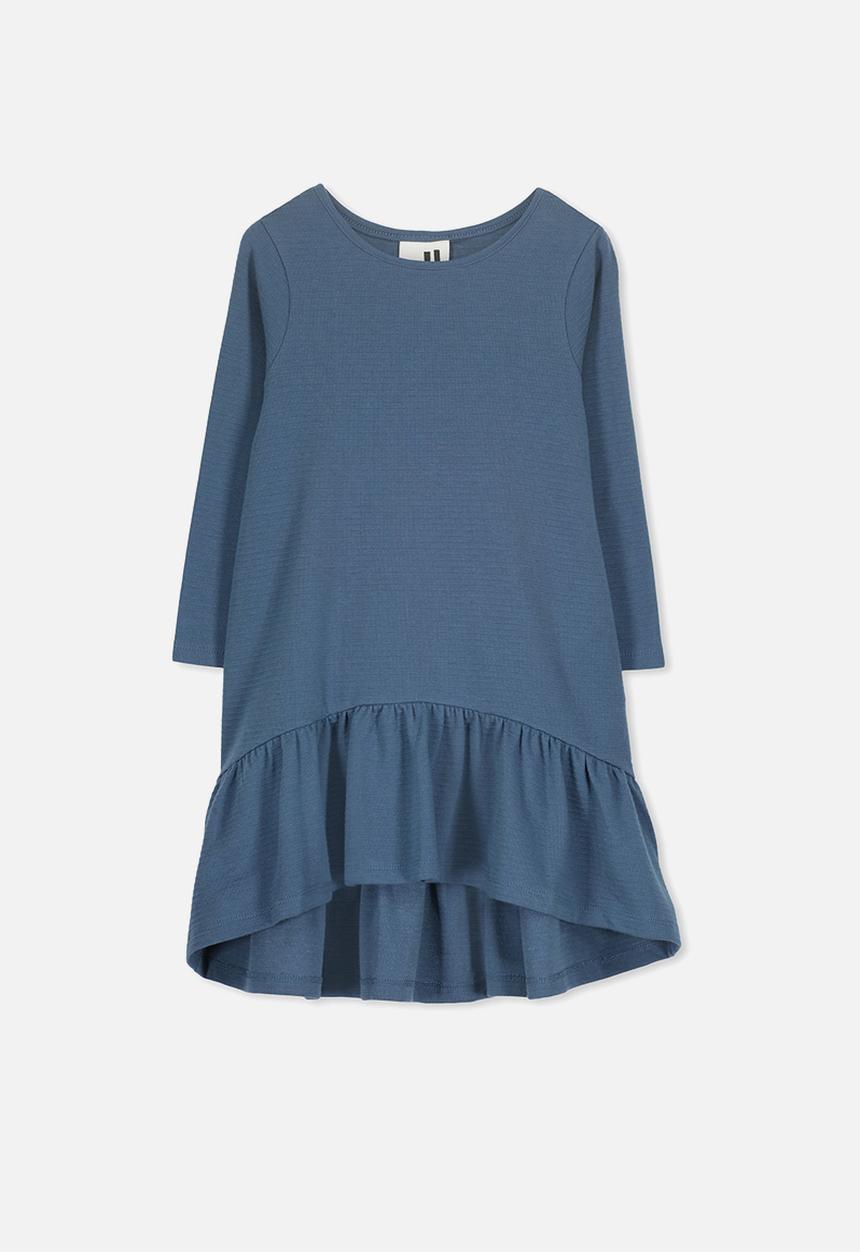Cotton On - Joss long sleeve dress - blue