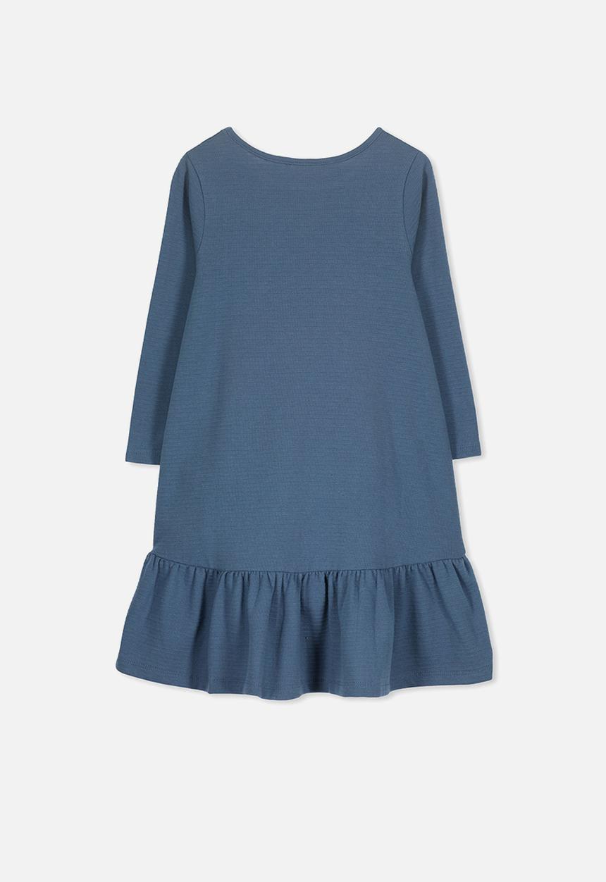 Cotton On - Joss long sleeve dress - blue