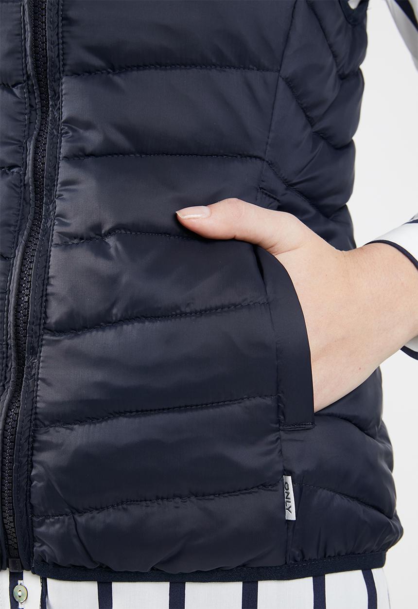 ONLY - Demi puffer gilet - navy