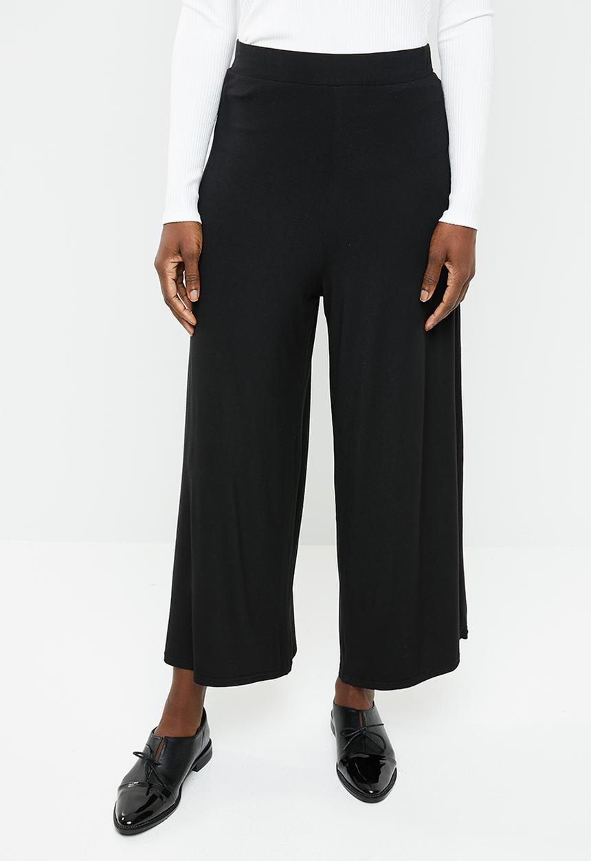 edit - Palazzo pants - black