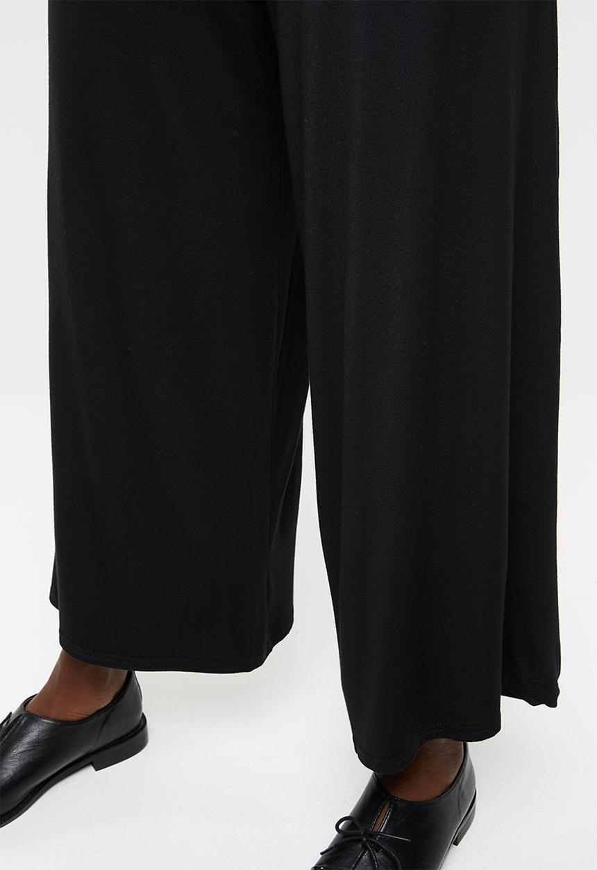 edit - Palazzo pants - black