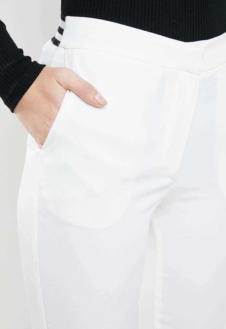 STYLE REPUBLIC - Athleisure smart pants - white