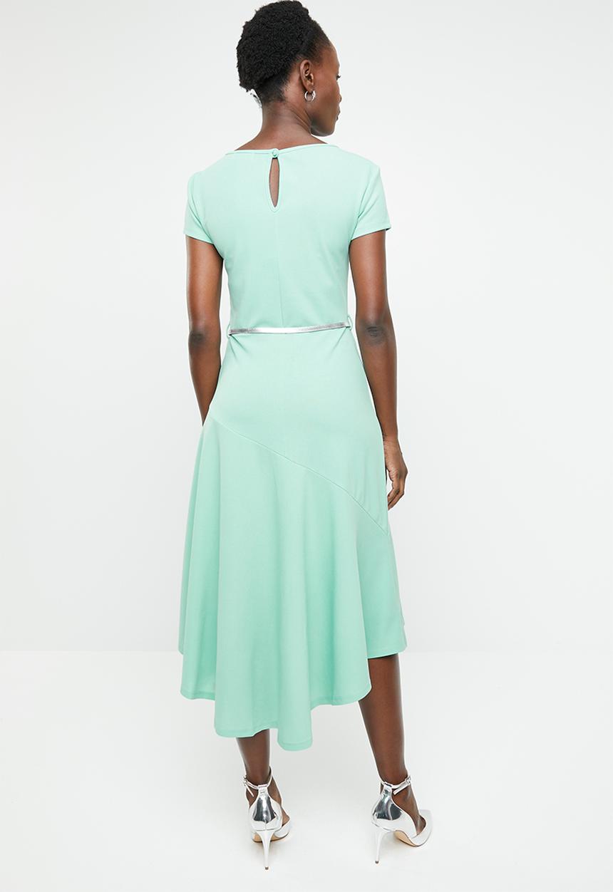 edit - Cutline dress - green