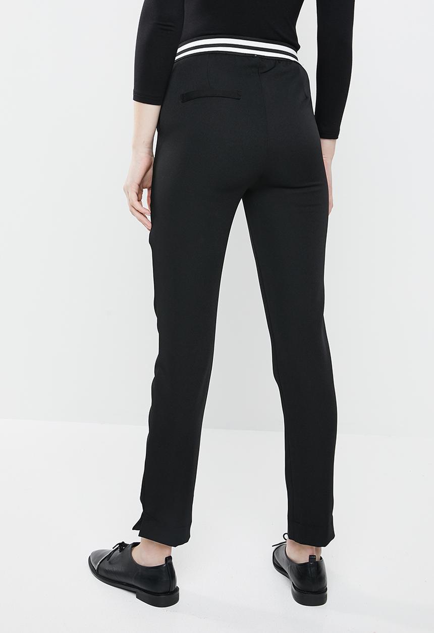 STYLE REPUBLIC - Athleisure smart pants - black