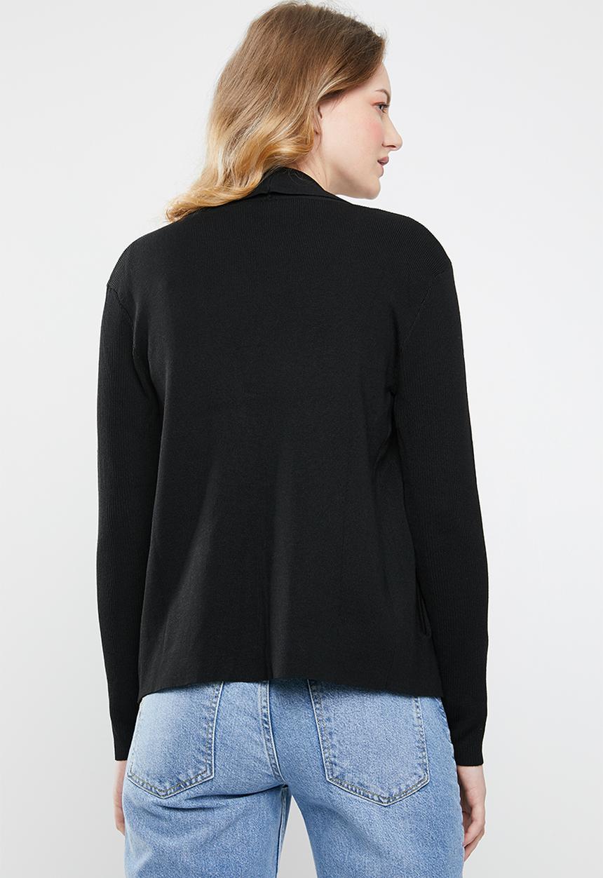 Revenge - Knitted jacket - black