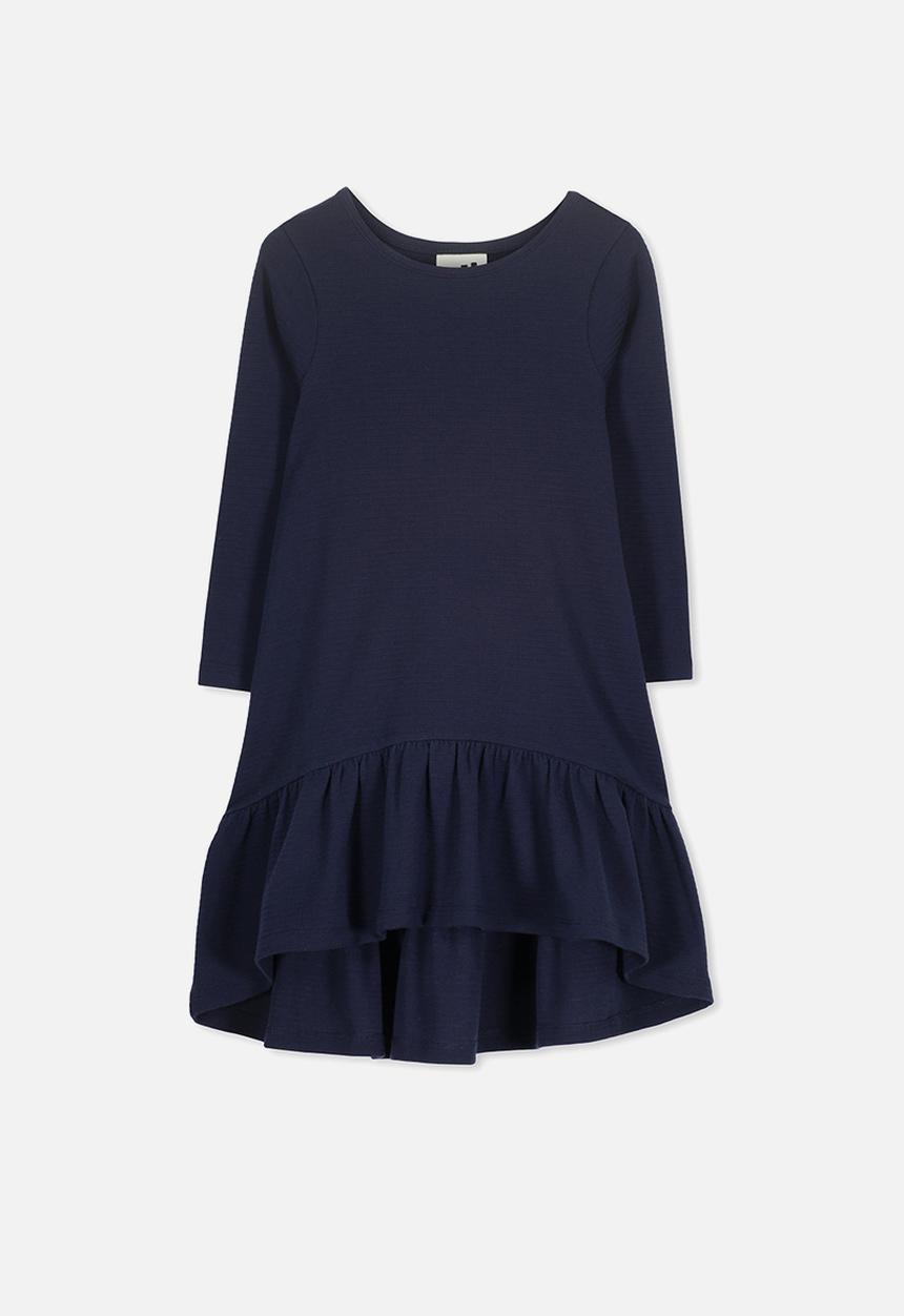 Cotton On - Joss long sleeve dress - navy