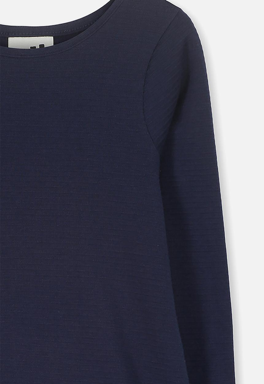 Cotton On - Joss long sleeve dress - navy