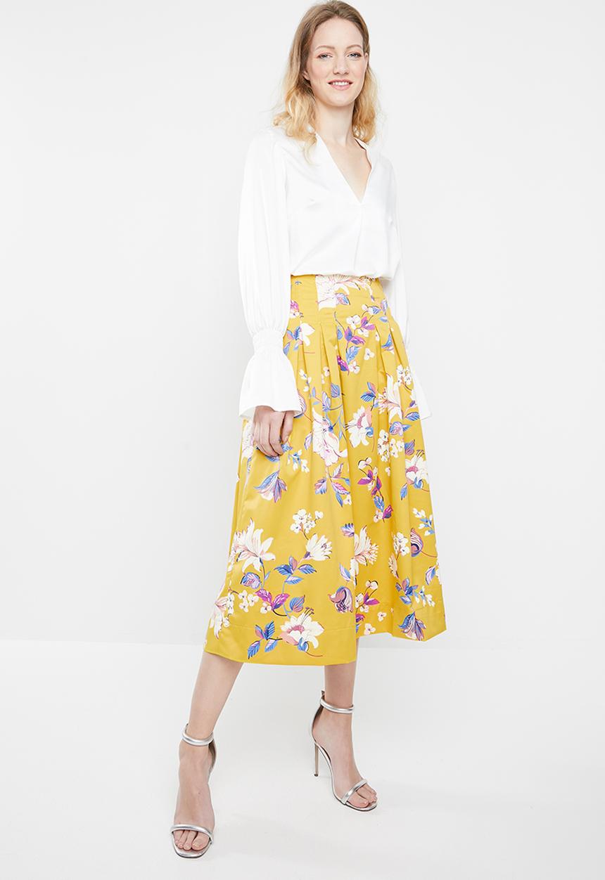 STYLE REPUBLIC - Fit and flare skirt - multi
