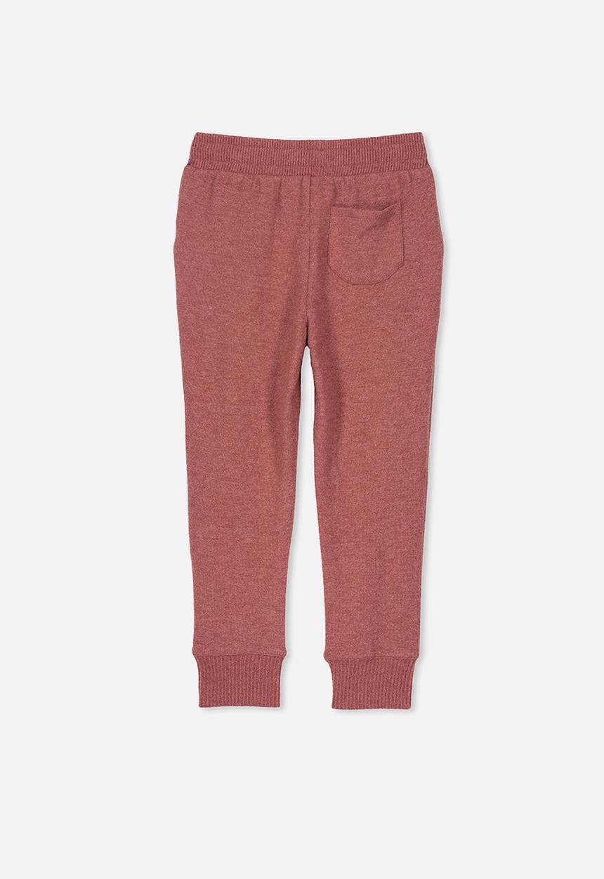 Cotton On - Super soft trackpant - red