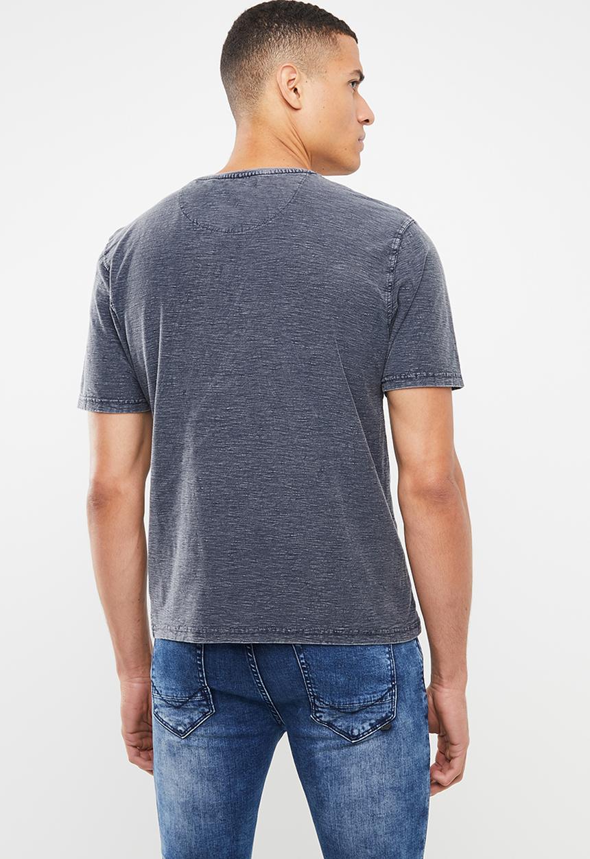 Brave Soul - Globe T-shirt - navy
