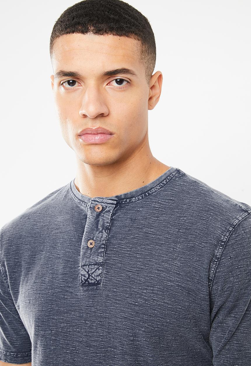 Brave Soul - Globe T-shirt - navy