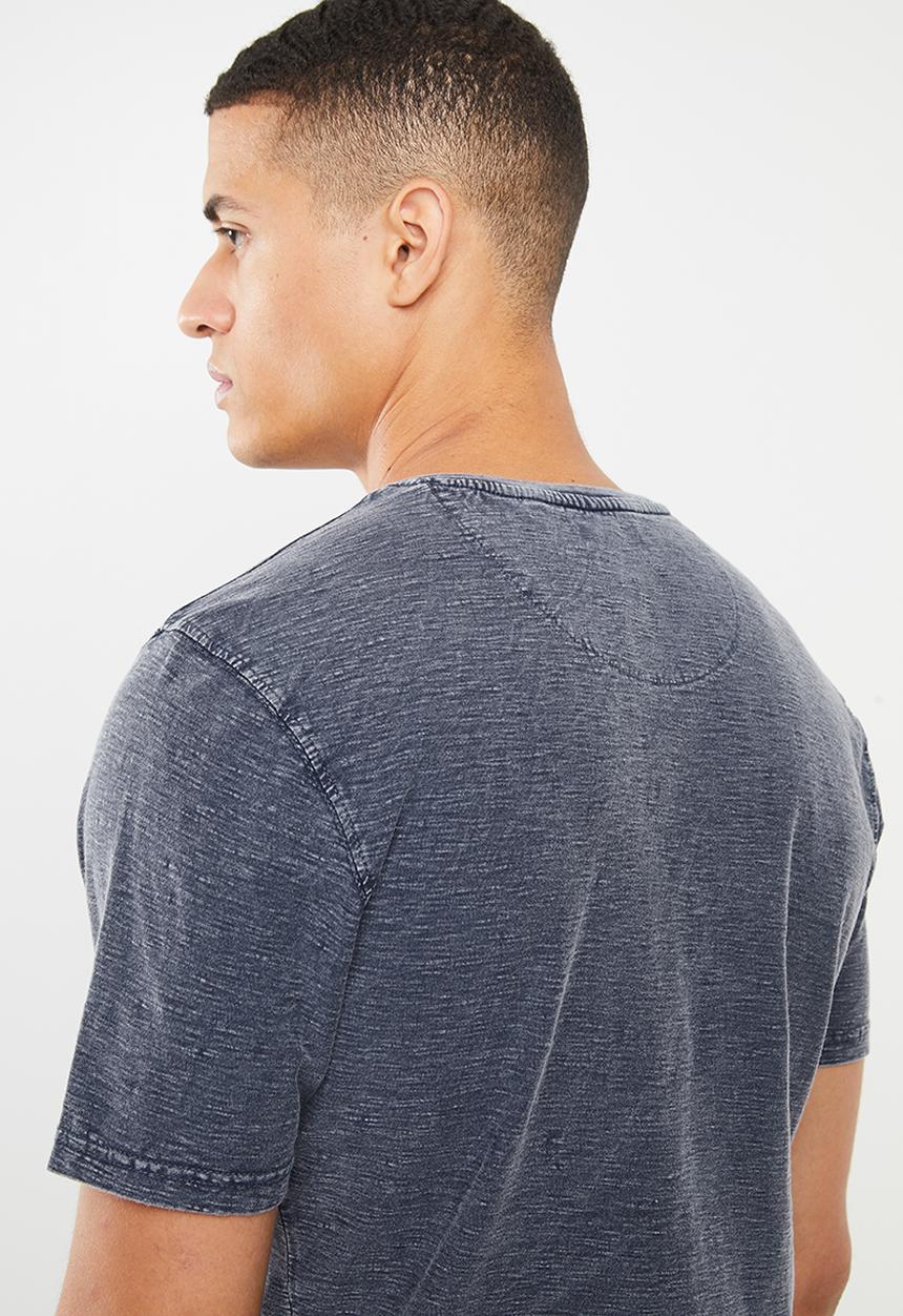 Brave Soul - Globe T-shirt - navy