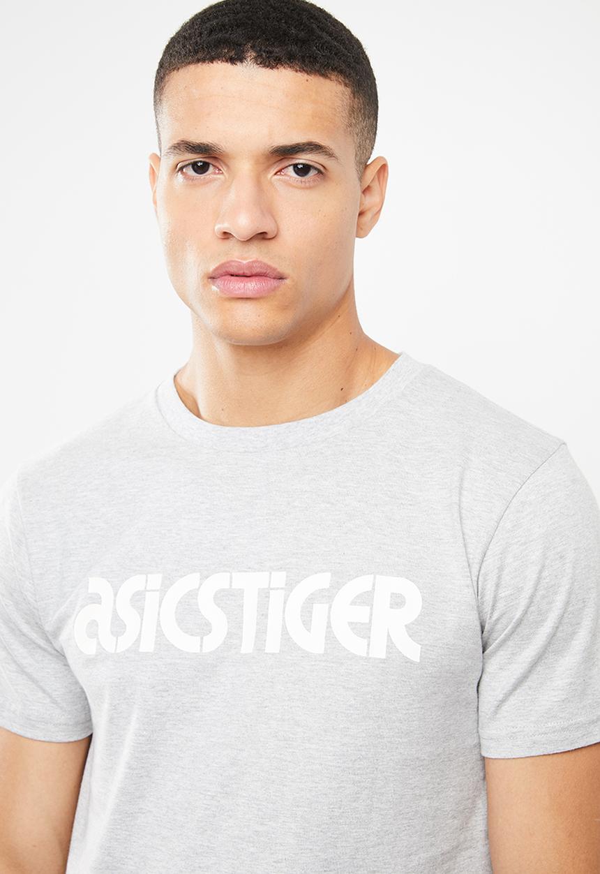 Asics Tiger - Op graphic tee - grey