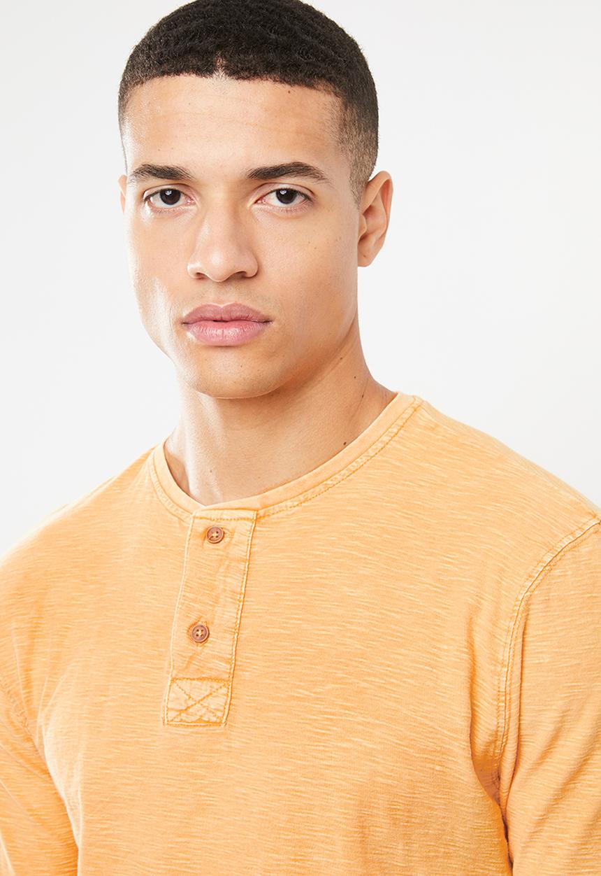 Brave Soul - Globe T-shirt - orange