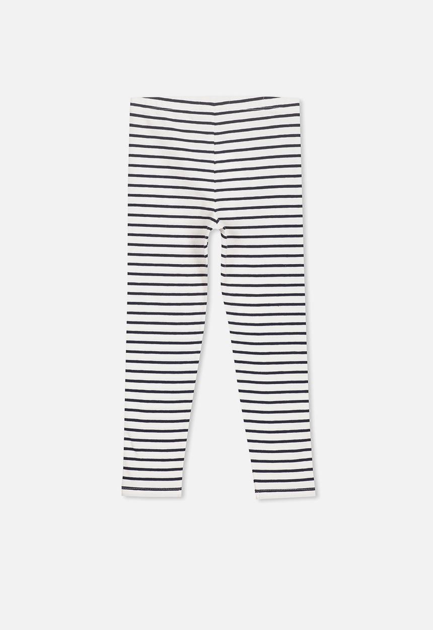 Cotton On - Huggie tights - black & white