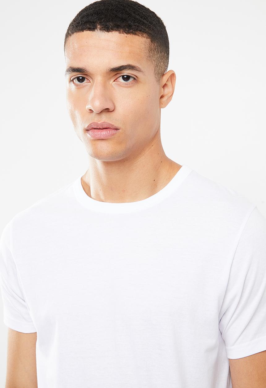 Brave Soul - Falcon crew neck tee - white