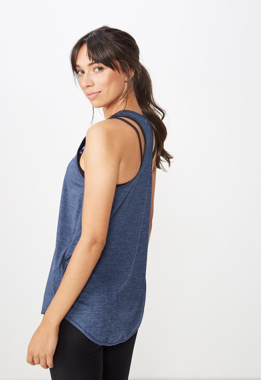 Cotton On - Training tank top  - blue