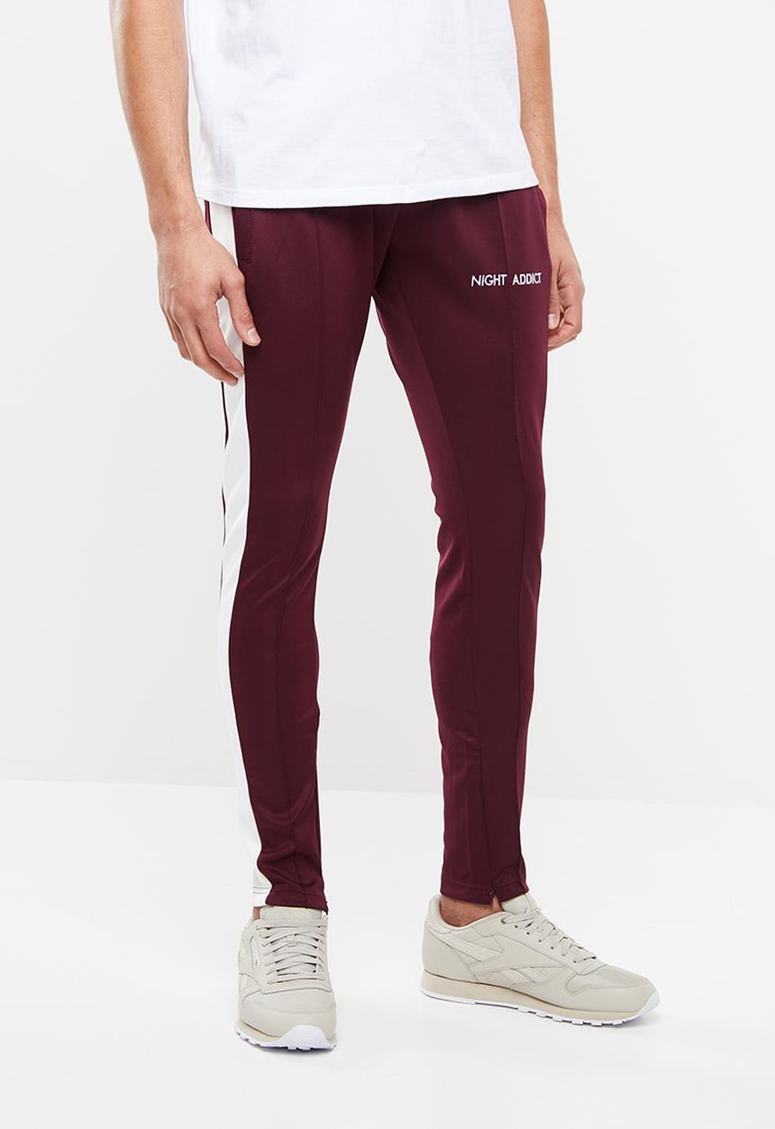 Night Addict - Queend pants - burgundy
