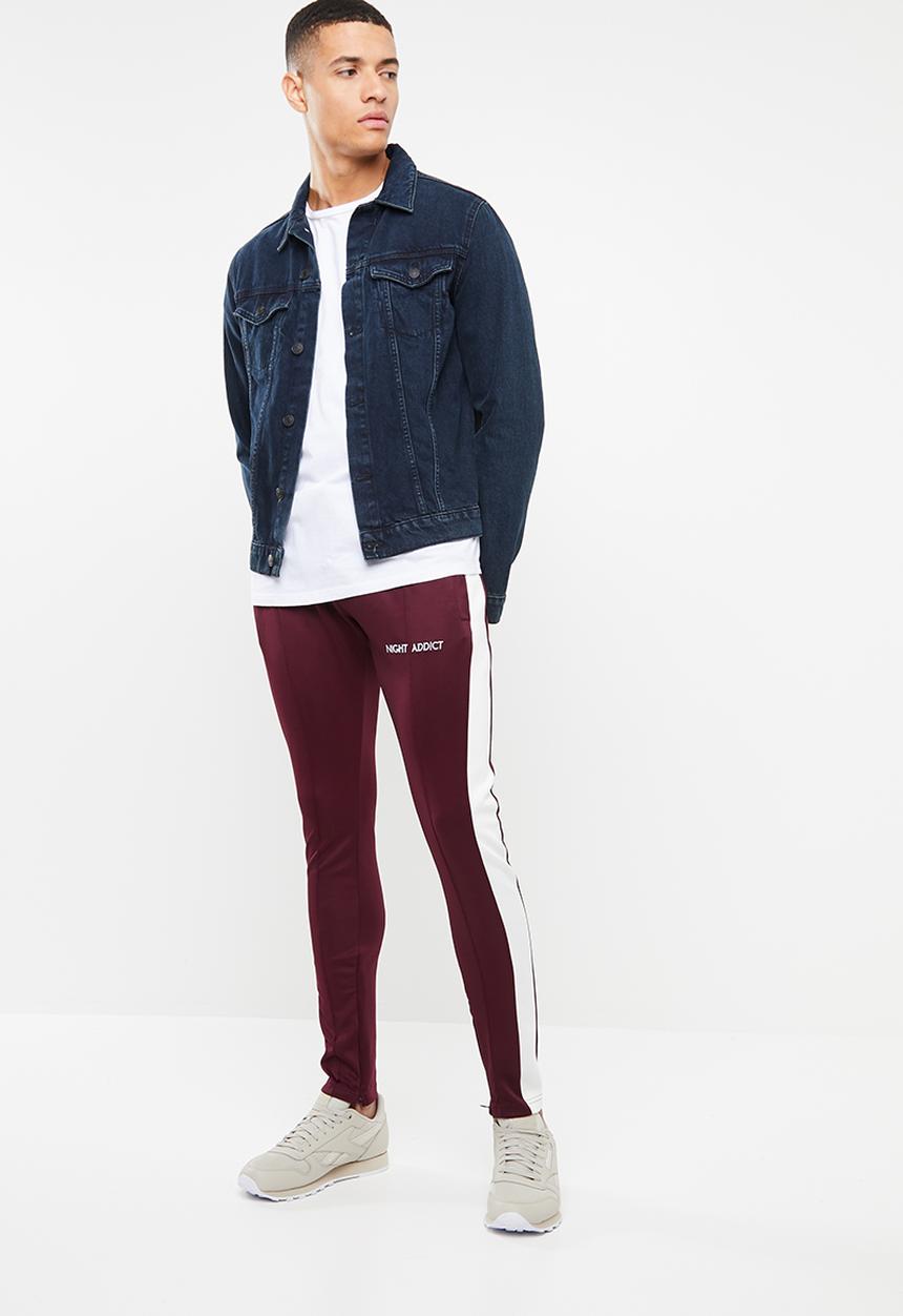 Night Addict - Queend pants - burgundy