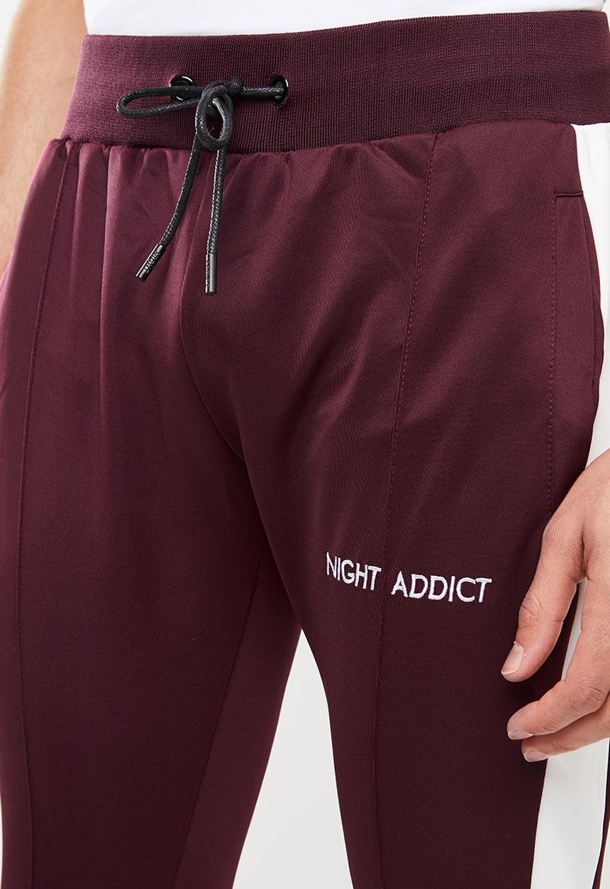 Night Addict - Queend pants - burgundy