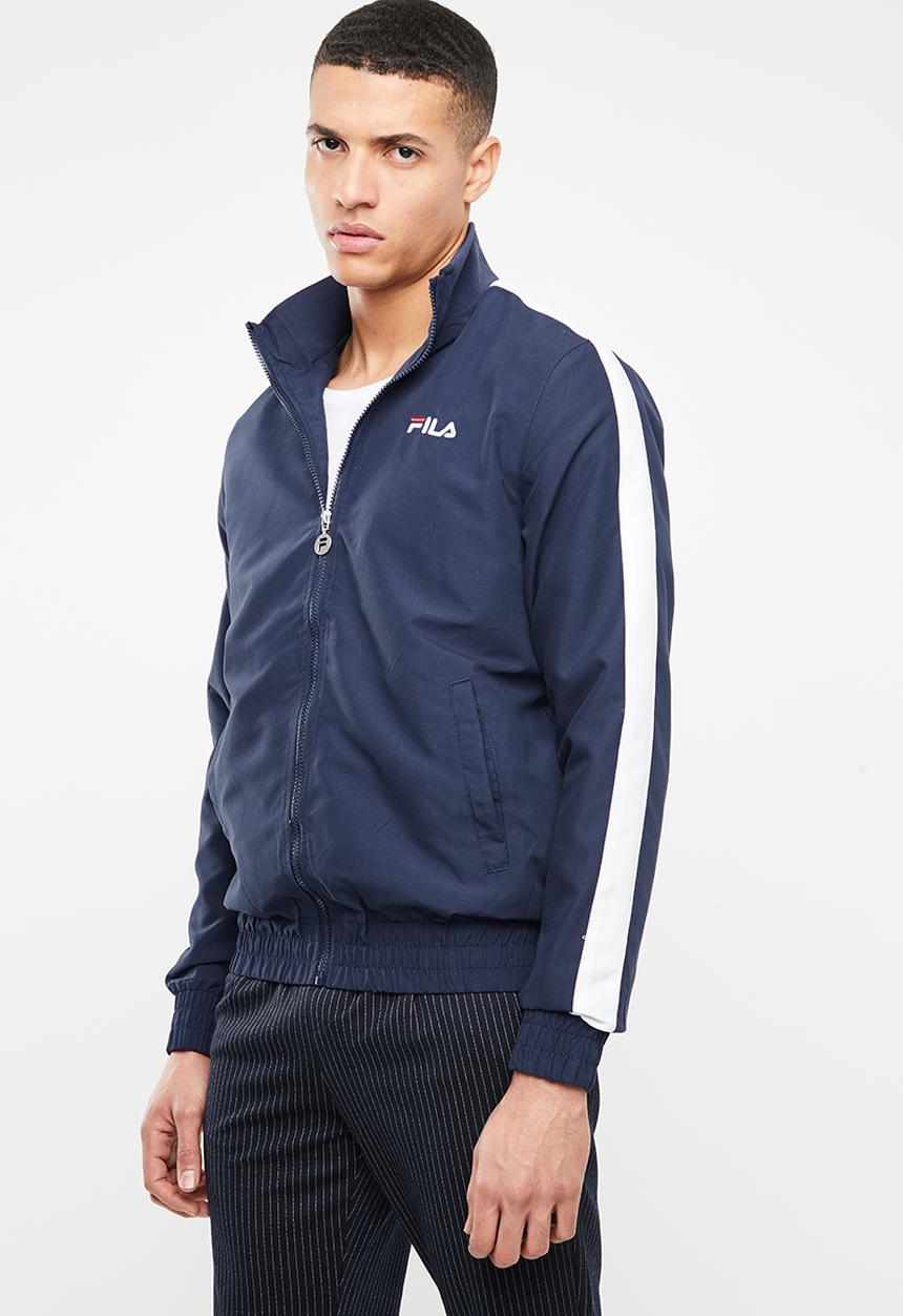 FILA - Harvey full-zip sweater - navy