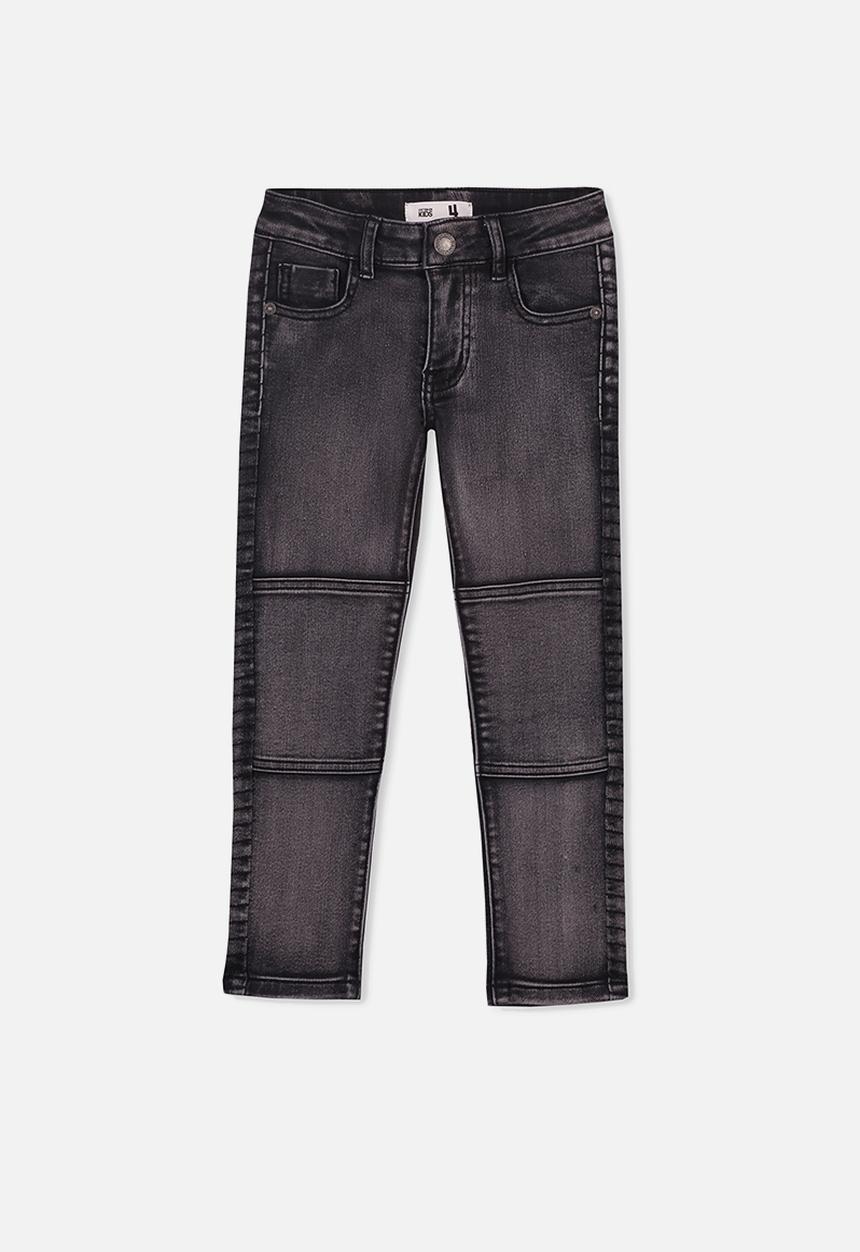 Cotton On - Matt moto jean - black