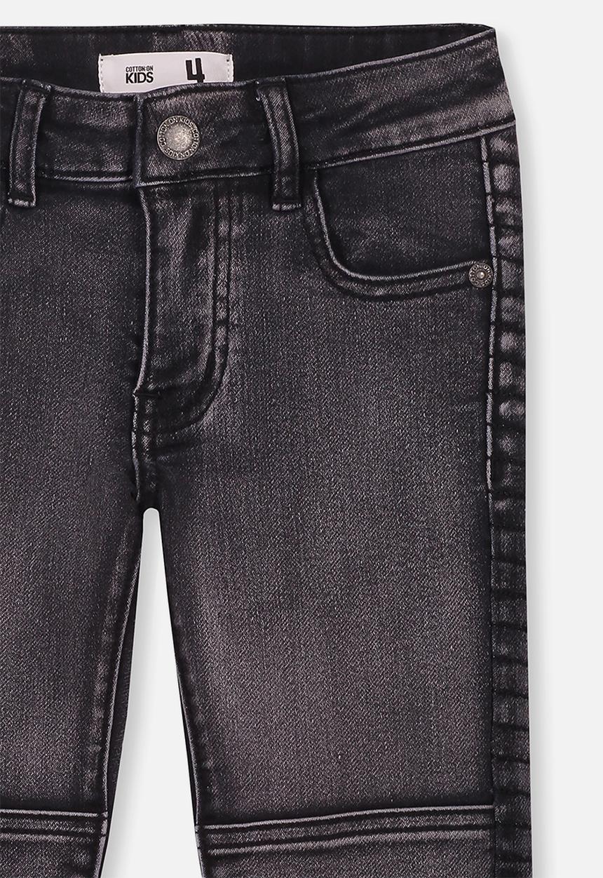 Cotton On - Matt moto jean - black