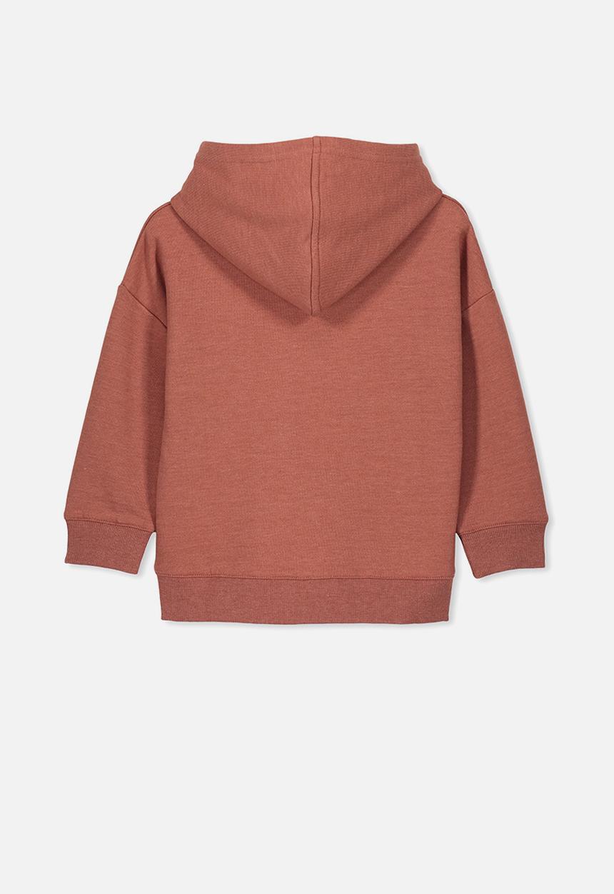 Cotton On - Scarlett wild child hoodie - red
