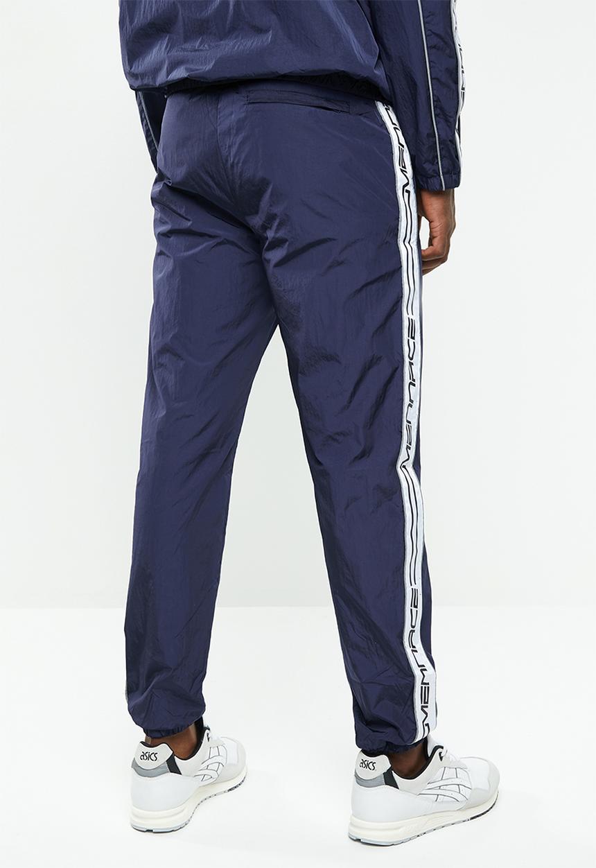 Mennace - Printed tracksuit bottoms - navy