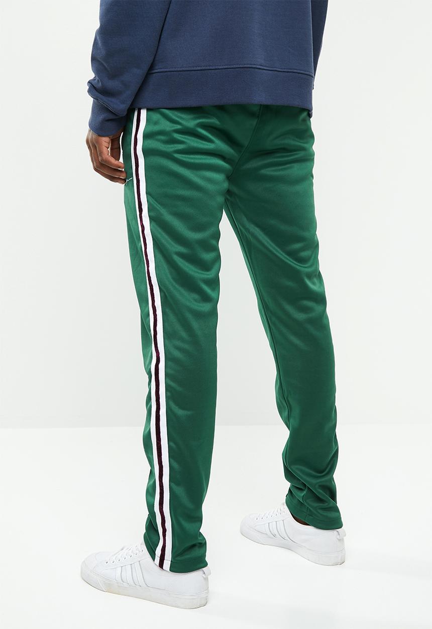 Mennace - Tricot side stripe bottom - green