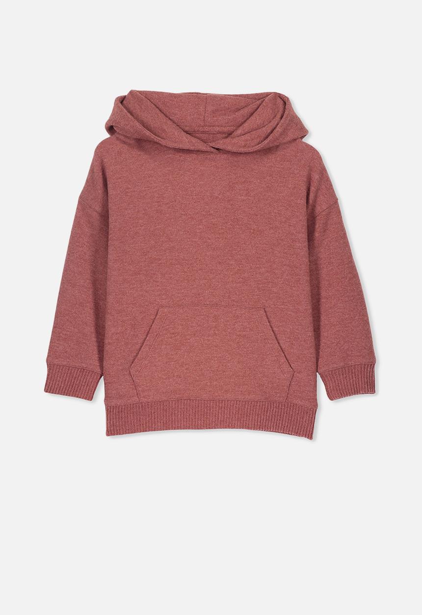 Cotton On - Super soft hoodie - red