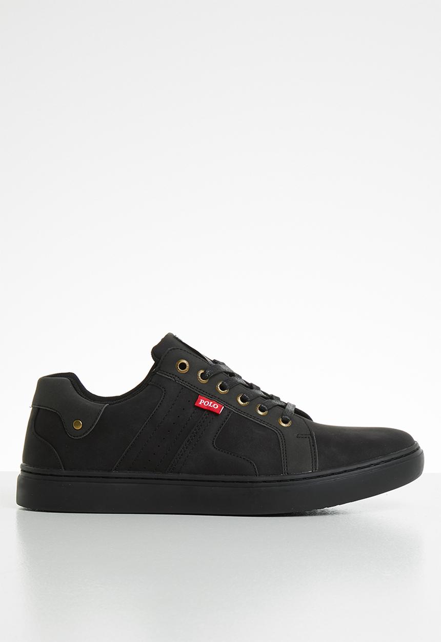 POLO - Canvas sneaker - black