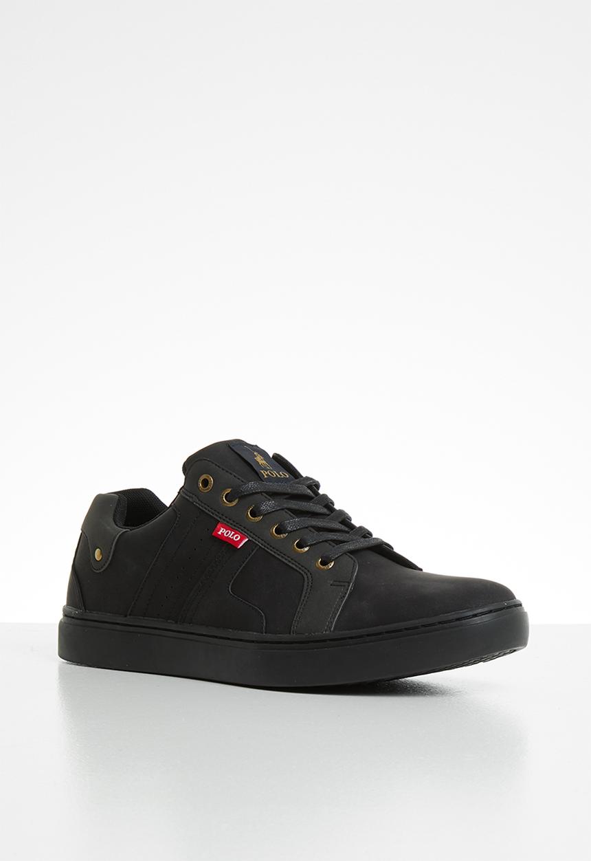 POLO - Canvas sneaker - black