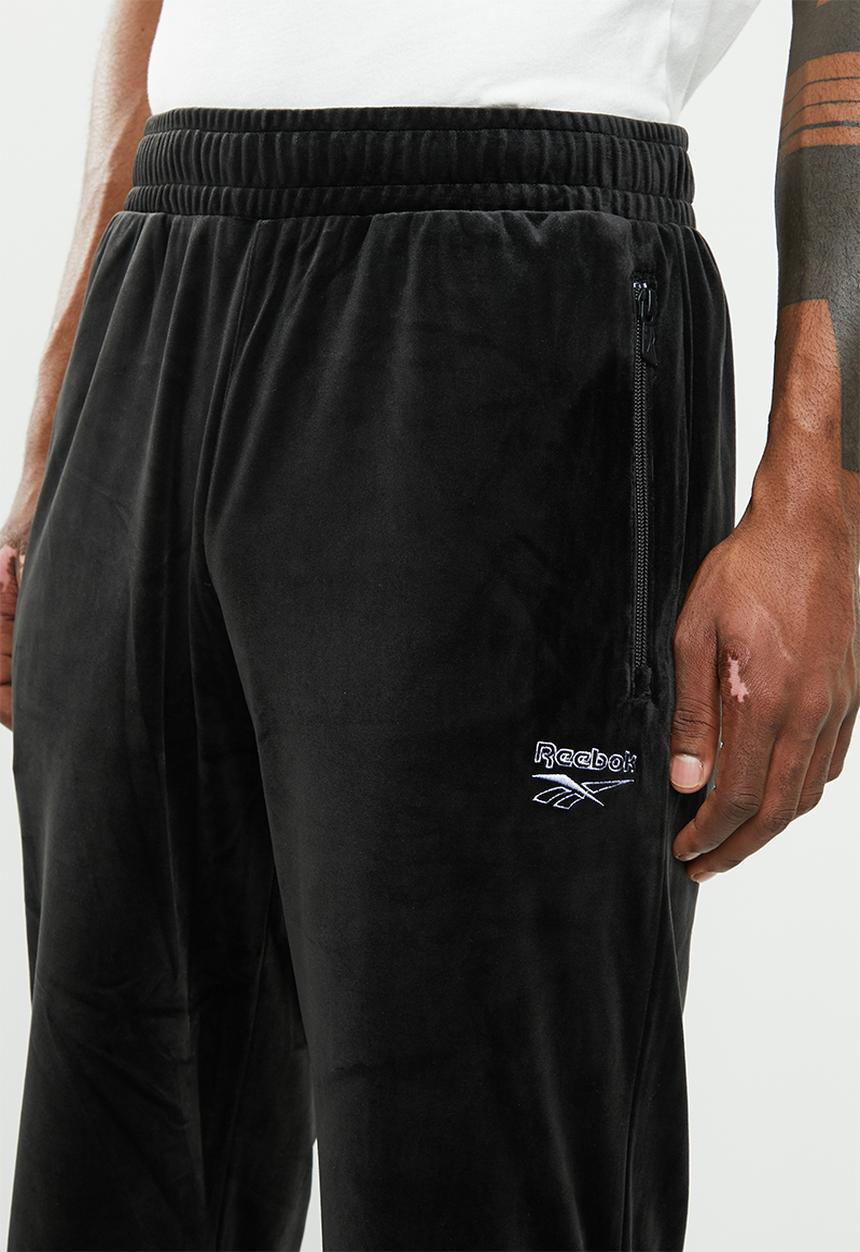Reebok Classic - CL v velour pant - black