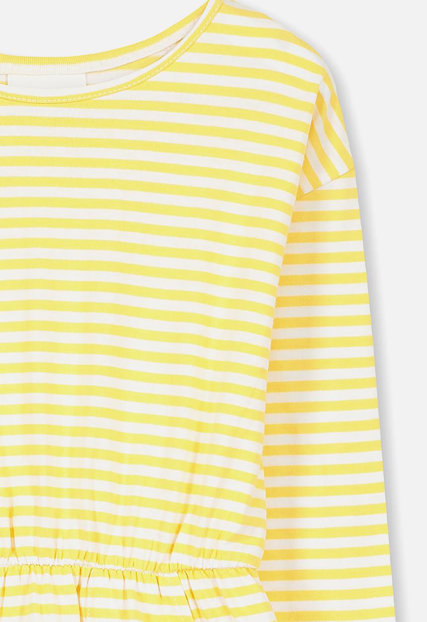 Cotton On - Mara long sleeve dress - yellow