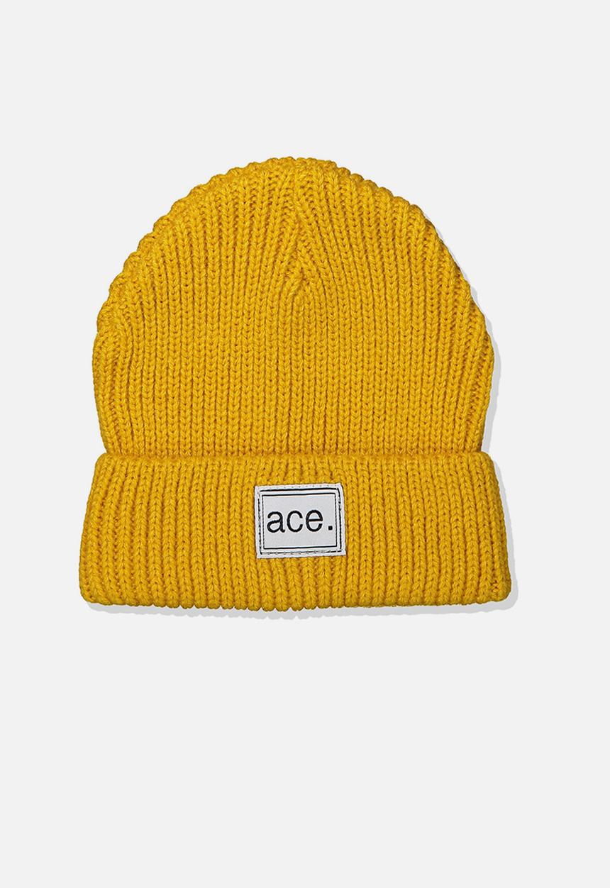 Cotton On - Winter knit beanie - yellow