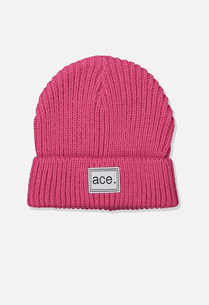 Cotton On - Winter knit beanie - pink