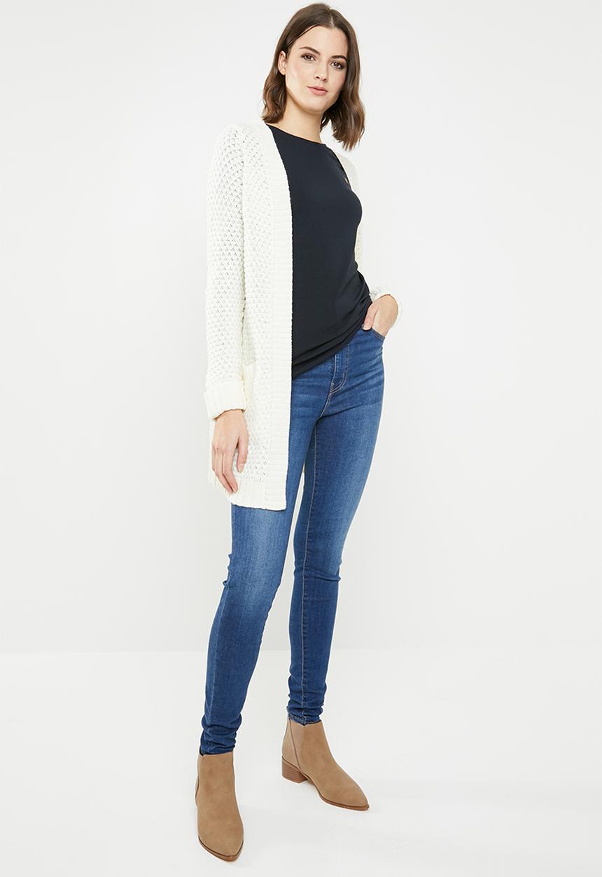 POLO - Emily long sleeve pony tee - navy