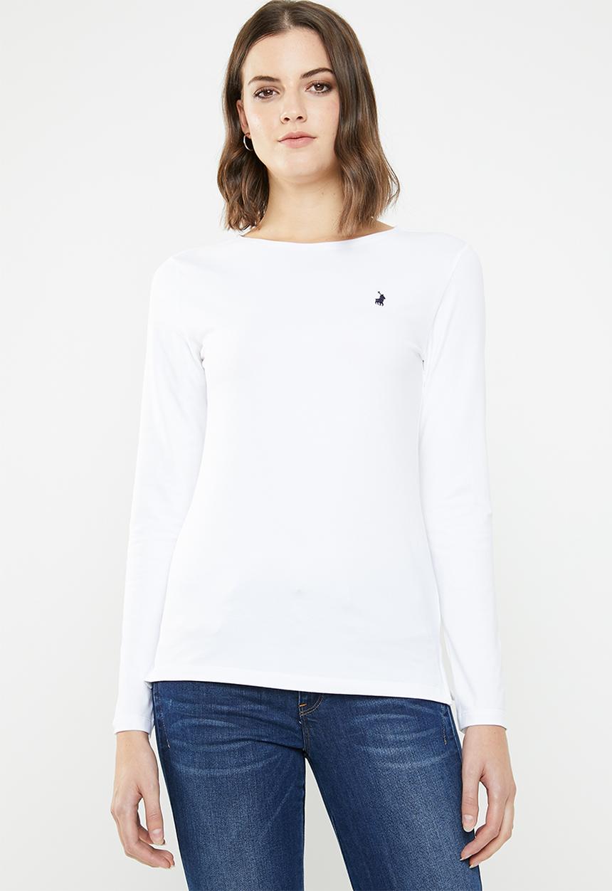 POLO - Emily small pony tee - white